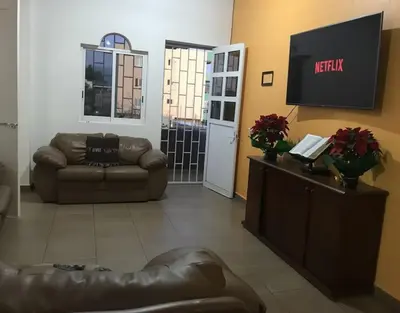 Zona de estar de Pinotepa Nacional- Small Apartment