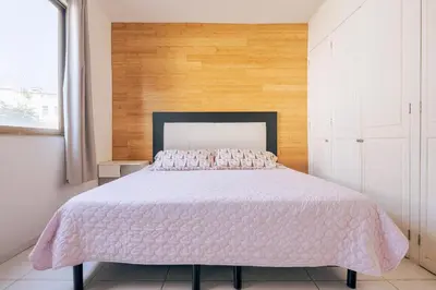 Cama o camas de una habitación en Loft lujo estilo y diseño, alberca, Cuernavaca somos los únicos en ofrecerte 2 jacuzzis tipo Spa con agua caliente y sistema de hidromasaje, alberca con calefacción ecológica, amplia cama de alberca, 3 pantallas, terraza privada con asador de carbon, WiFi