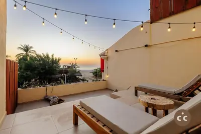 Un balcón o terraza de Unmatched Suite, two bedrooms facing Zicatela