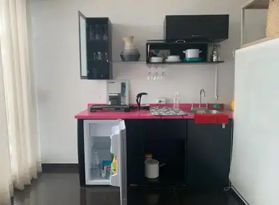 Una cocina o zona de cocina en Amazing View From Los Fuertes