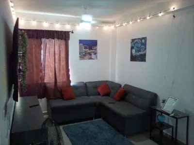 Zona de estar de Departamento en en paraiso de Veracruz