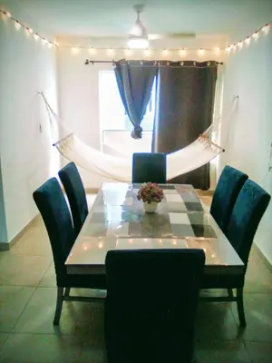 Zona de estar de Departamento en en paraiso de Veracruz