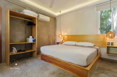 Cama o camas de una habitación en Incredible Nautilus Suite in the Heart of Punta