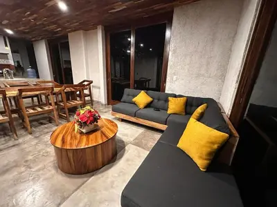 Zona de estar de Luxury Dream Village in Palmarito Puerto Escondido