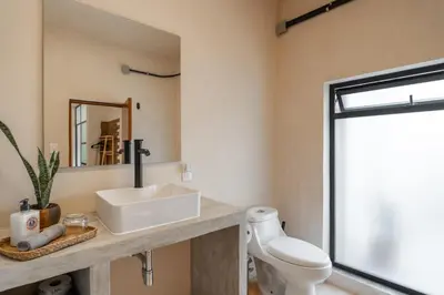Un baño de Central Location, Casa Elsa - La Zandunga