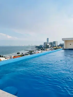 Piscina en o cerca de Luxury 2-Bedroom Apartment with amazing view - Infinity Pool and Rooftop in Building