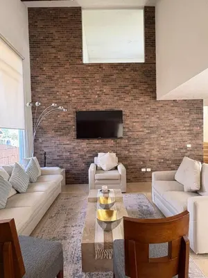 Zona de estar de Luxurious house in Puebla
