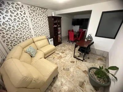 Zona de estar de Departamento céntrico puerta calle con 47 amenidades