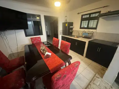 Una cocina o zona de cocina en Departamento céntrico puerta calle con 47 amenidades