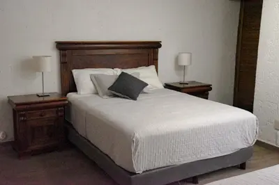Cama o camas de una habitación en Luna Azul