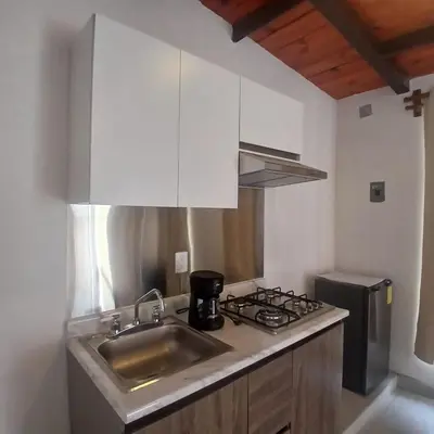 Una cocina o zona de cocina en The Magic
