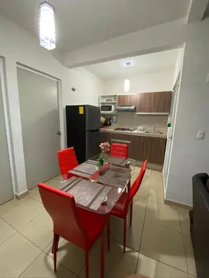 Una cocina o zona de cocina en Terramar1 Acapulco