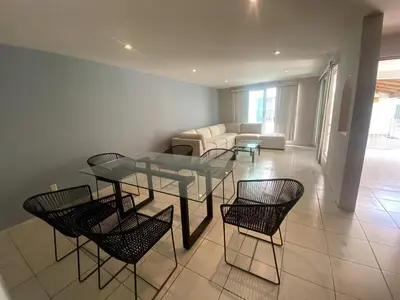 Zona de estar de Casa Bilbao