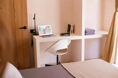 Cama o camas de una habitación en Casa Limon 2 bedrooms pool AC La Punta