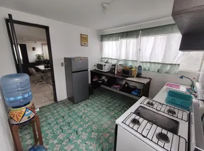 Una cocina o zona de cocina en Casa de los abuelos Cholula