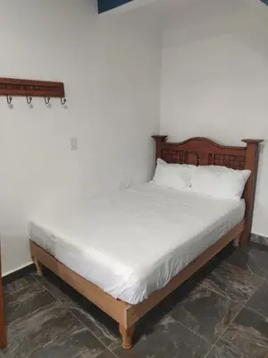 Cama o camas de una habitación en Casa Blanca Puerto Marqués 6