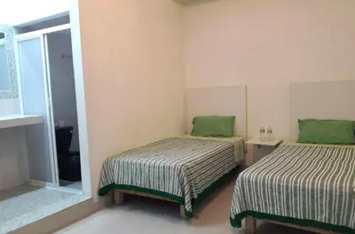 Cama o camas de una habitación en Hotel Entre Amigos Oaxaca Centro