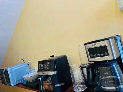 Una cocina o zona de cocina en Hospedaje chachalacas