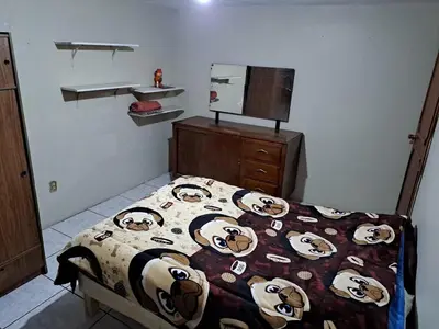 Cama o camas de una habitación en Functional and nice house