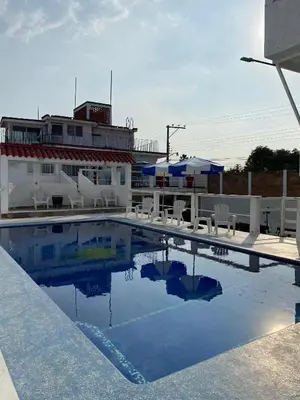Piscina en o cerca de Casa el Refugio de las Flores