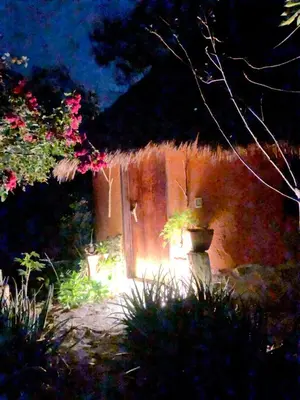 Jardín al aire libre en Flor de Arena