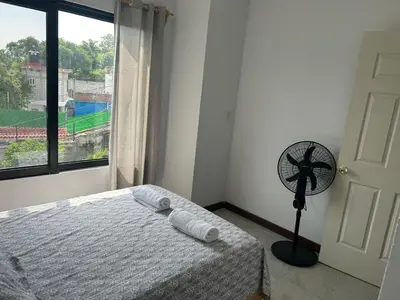Cama o camas de una habitación en Casa del Tenayo