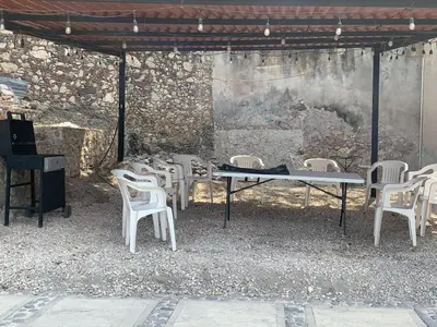 Un patio o zona al aire libre en Casa del Tenayo