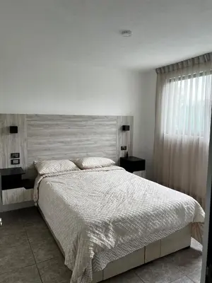 Cama o camas de una habitación en Casa Yeca