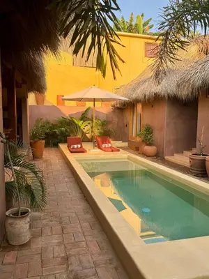 Piscina en o cerca de New in La Punta - Casa Moka
