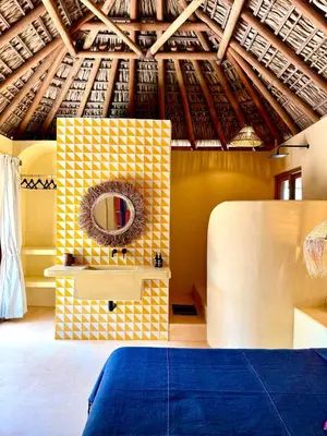 Cama o camas de una habitación en New in La Punta - Casa Moka
