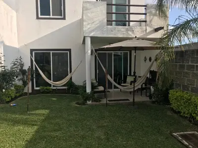 Jardín al aire libre en Residencia en Cuautla