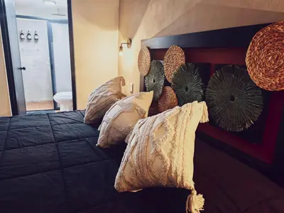 Cama o camas de una habitación en jalatlaco estudio de lujo y garage