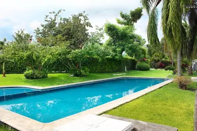 Piscina en o cerca de Casa Chinelo Alberca Wifi cerca hospital ISSSTE UTEZ DIEZ