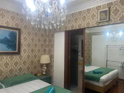 Cama o camas de una habitación en Viveros de Coyoacan