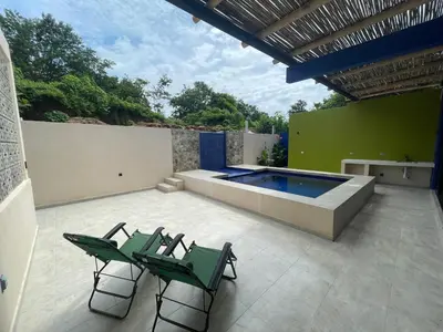 Piscina en o cerca de Casa Colibrí