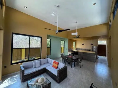 Zona de estar de Casa Colibrí