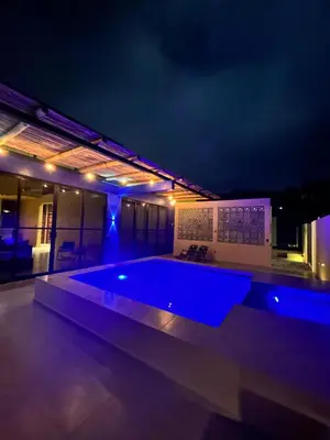 Piscina en o cerca de Casa Colibrí