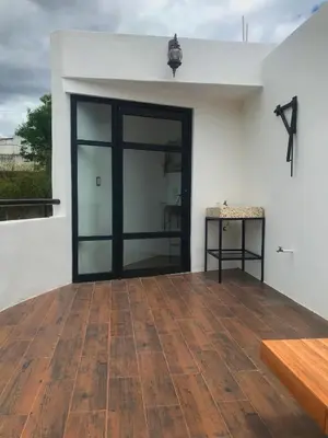 Un balcón o terraza de Alojamiento entero loft en Santa Lucía del Camino, Oxaca, México