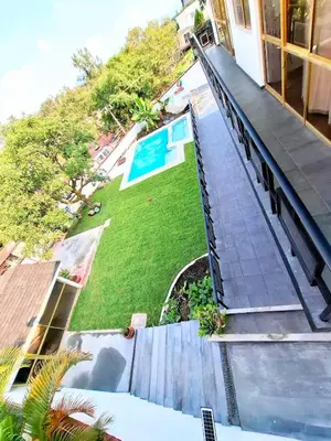 Piscina en o cerca de Espectacular casa con jardín y alberca privada