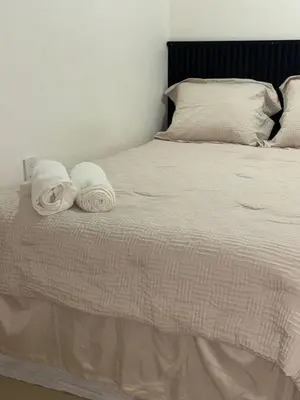 Cama o camas de una habitación en The Room Veracruz, super location