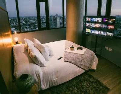 Plano de Volcano View Loft, Puebla Skyline1801