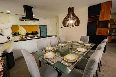 Una cocina o zona de cocina en Casa Luan, Pool & Amenities in Sumiya, Morelos