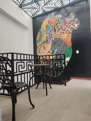 Zona de estar de Apartament Furnished in Mitla
