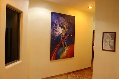 Plano de Penthouse en Huatulco con alberca, balcón, 5 min playa