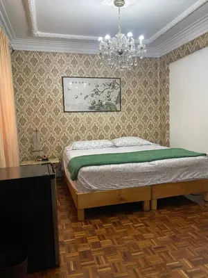 Cama o camas de una habitación en Alojamiento tranquilo y acogedor en Coyoacán