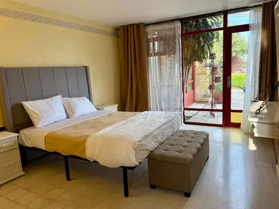 Cama o camas de una habitación en Casa Sierravista