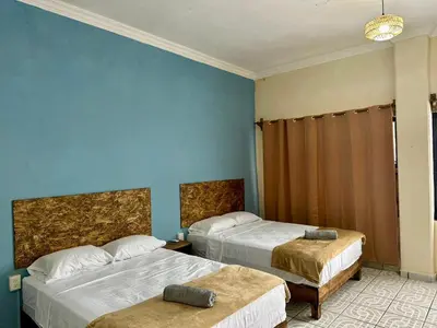 Cama o camas de una habitación en Puerto 201 ROOMS