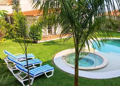 Piscina en o cerca de Preciosas villas privadas