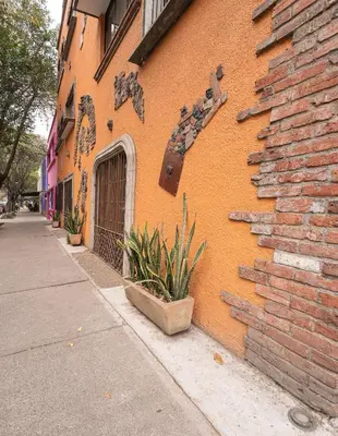 Plano de Casa Lila - suite in the heart of Coyoacán