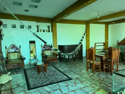 Zona de estar de Habitación espaciosa Sol